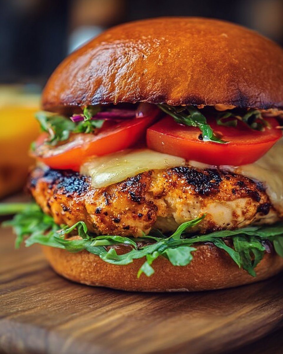 Spicy Chipotle Chicken Burger