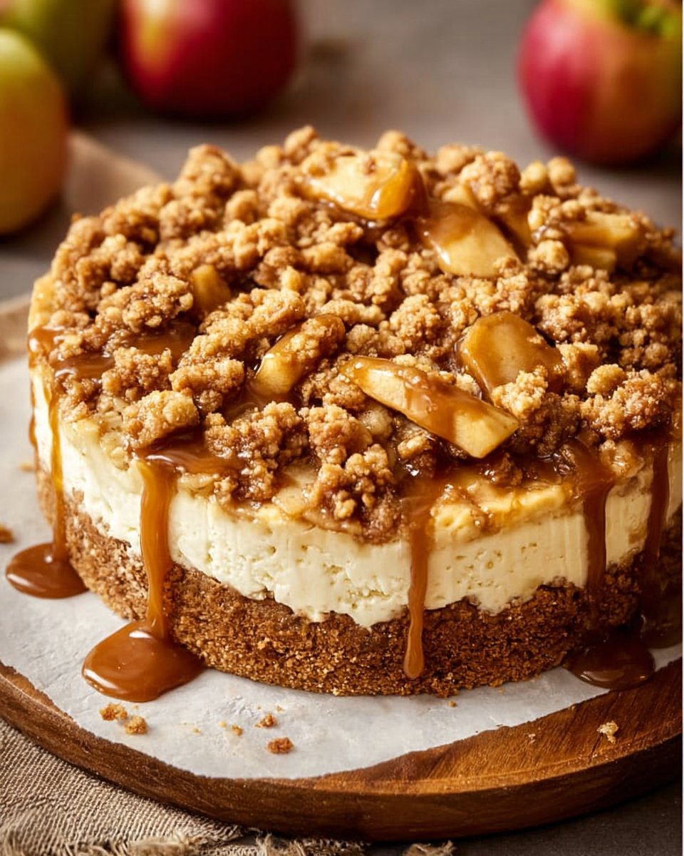 Apple Cheesecake Crumble