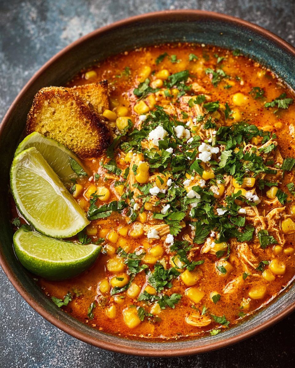 Street Corn Chicken Chili Recipe