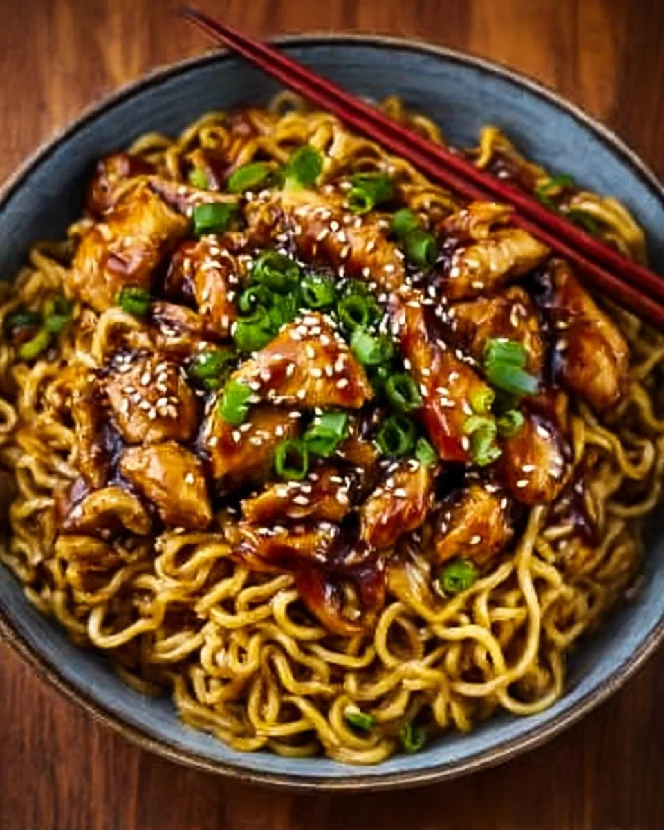 Chicken Teriyaki Noodles