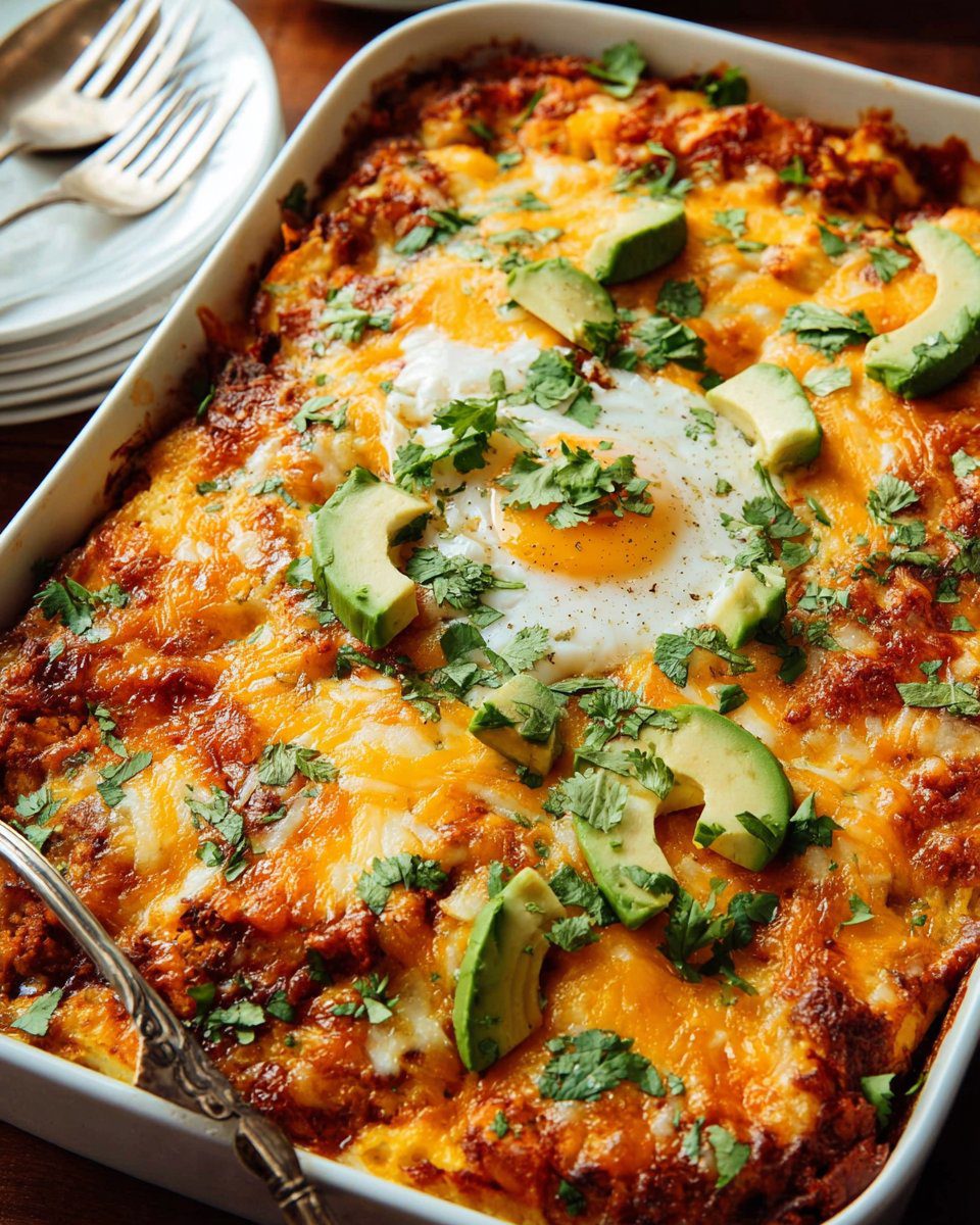 Ranch-Style Eggs Breakfast Casserole Recipe