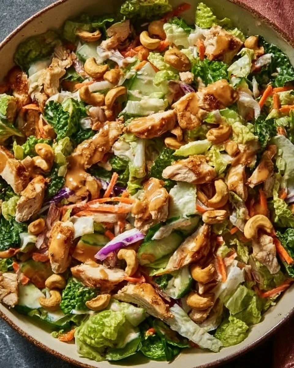 Chicken Cashew Crunch Salad