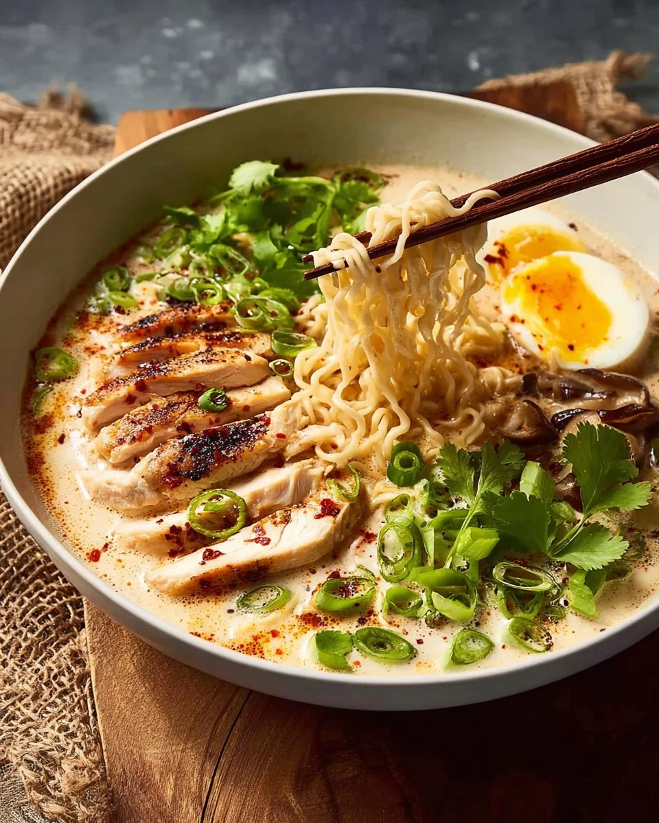 Creamy Marry Me Chicken Ramen - loudasrecipes