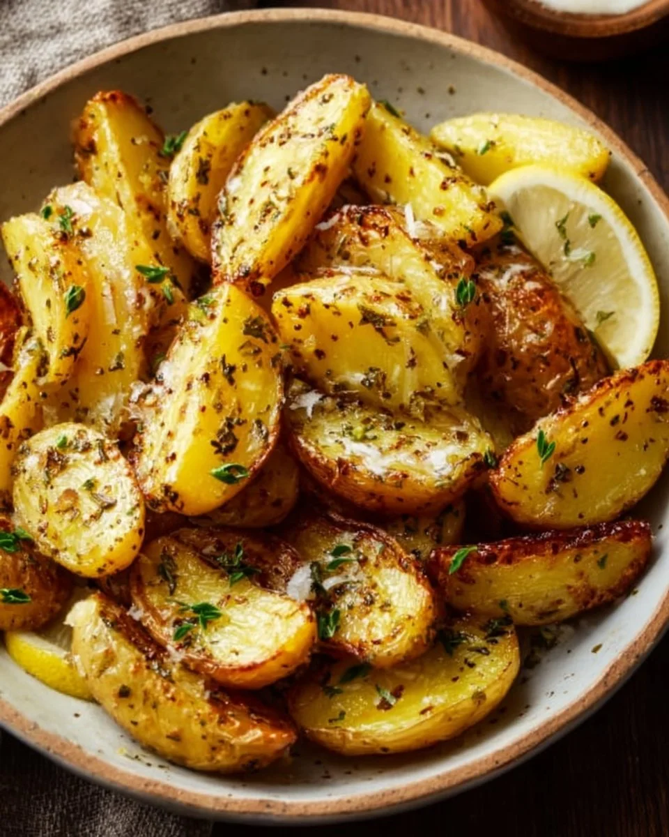 Greek-Style Lemon Potatoes