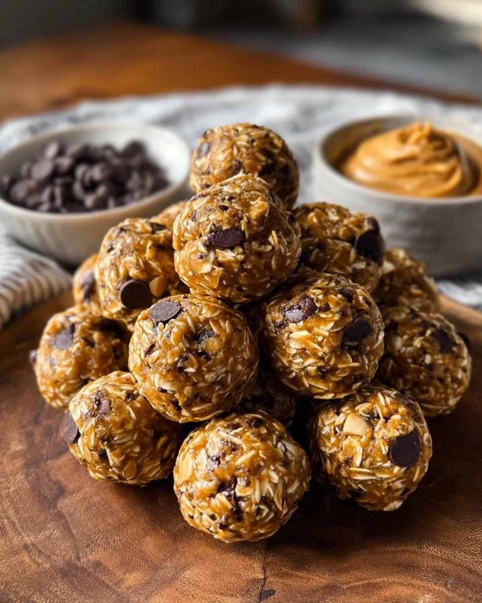 No-Bake Peanut Butter Energy Bites