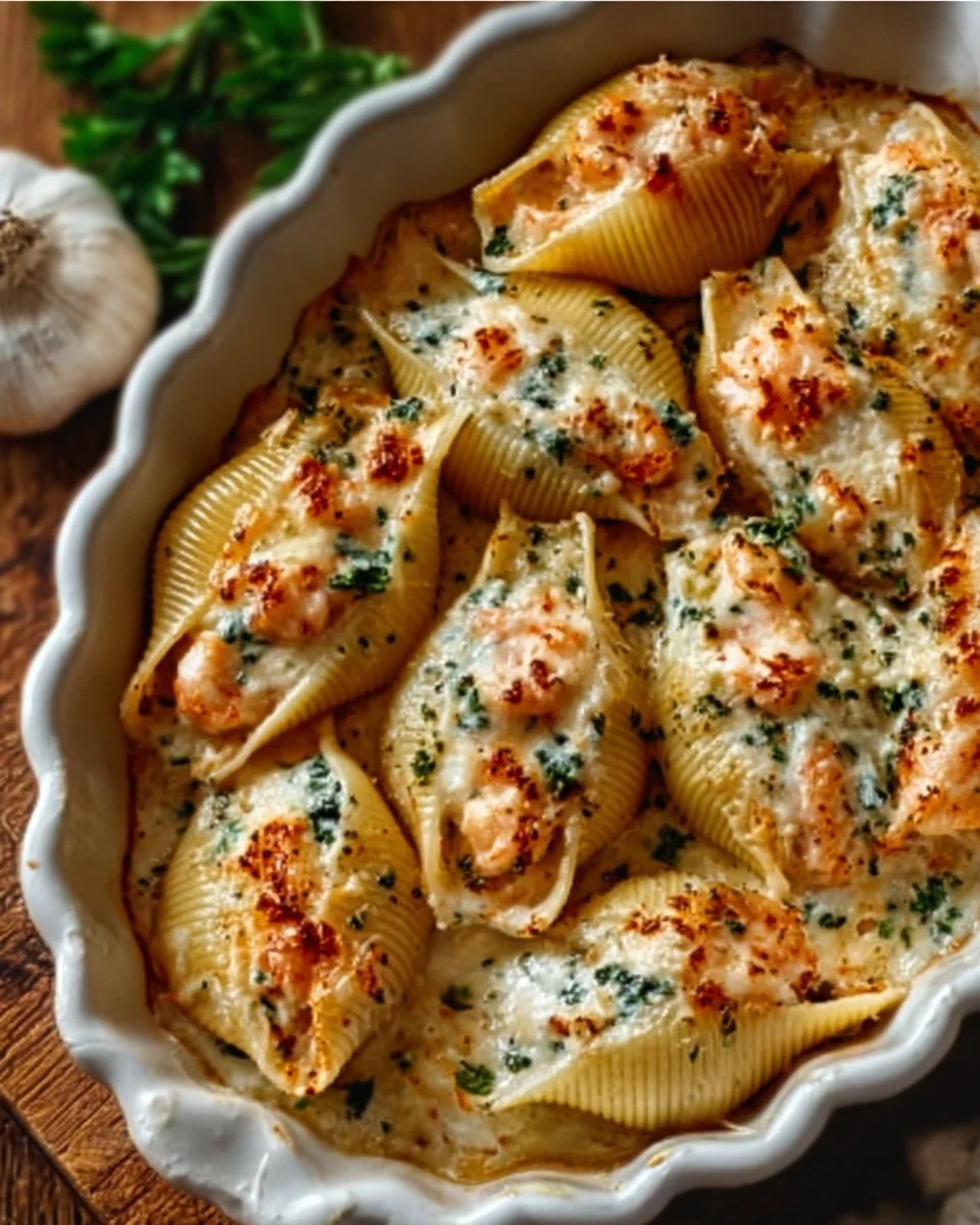 Seafood Stuffed Shells