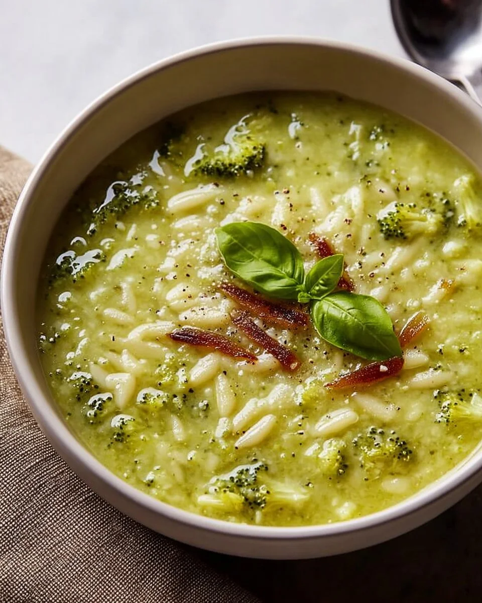 Warming Italian Broccoli Soup
