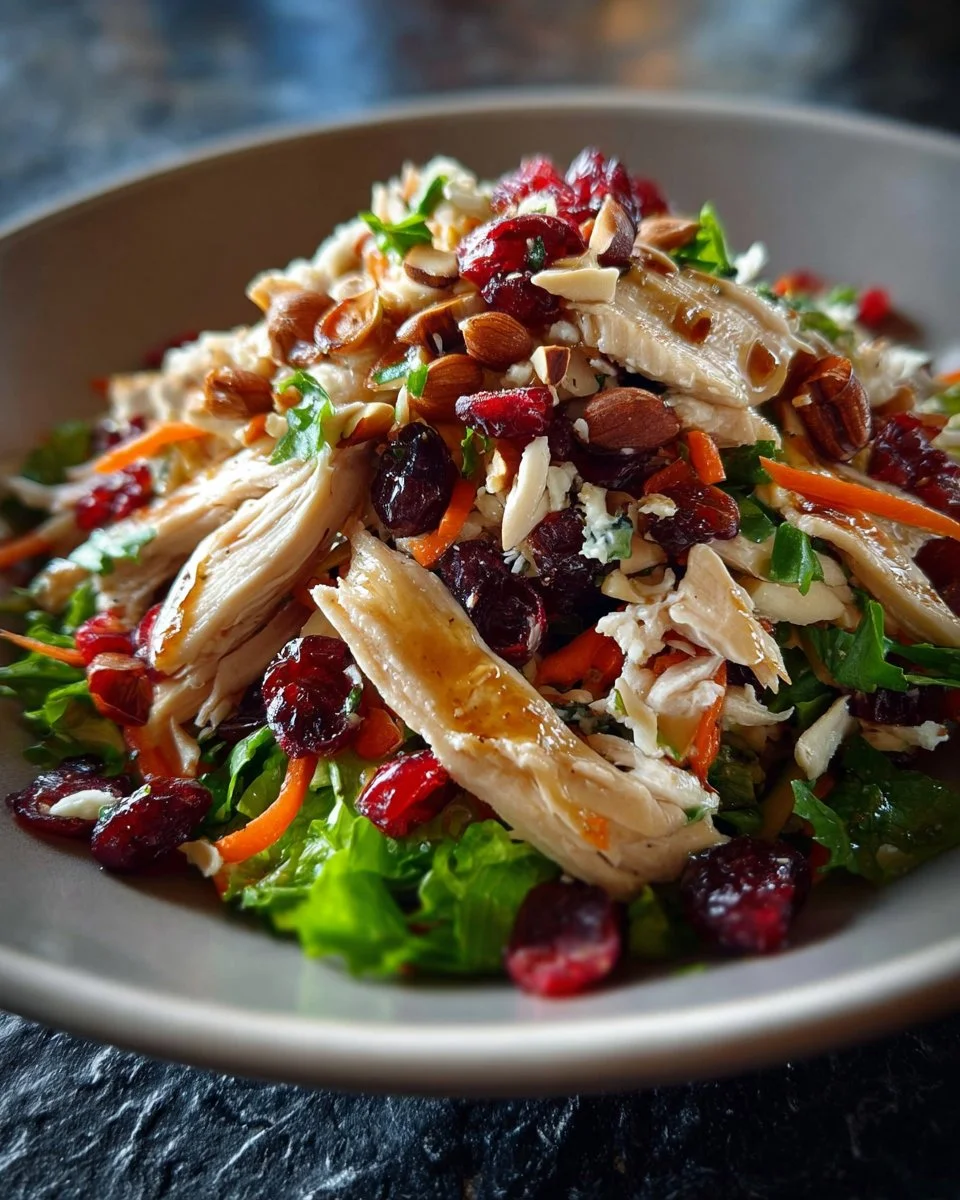 Asian Chicken Cranberry Salad