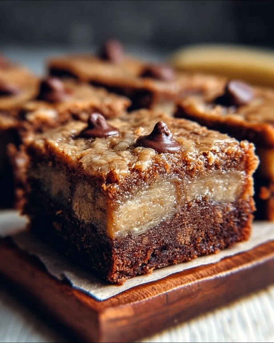 Banana Bread Brownies