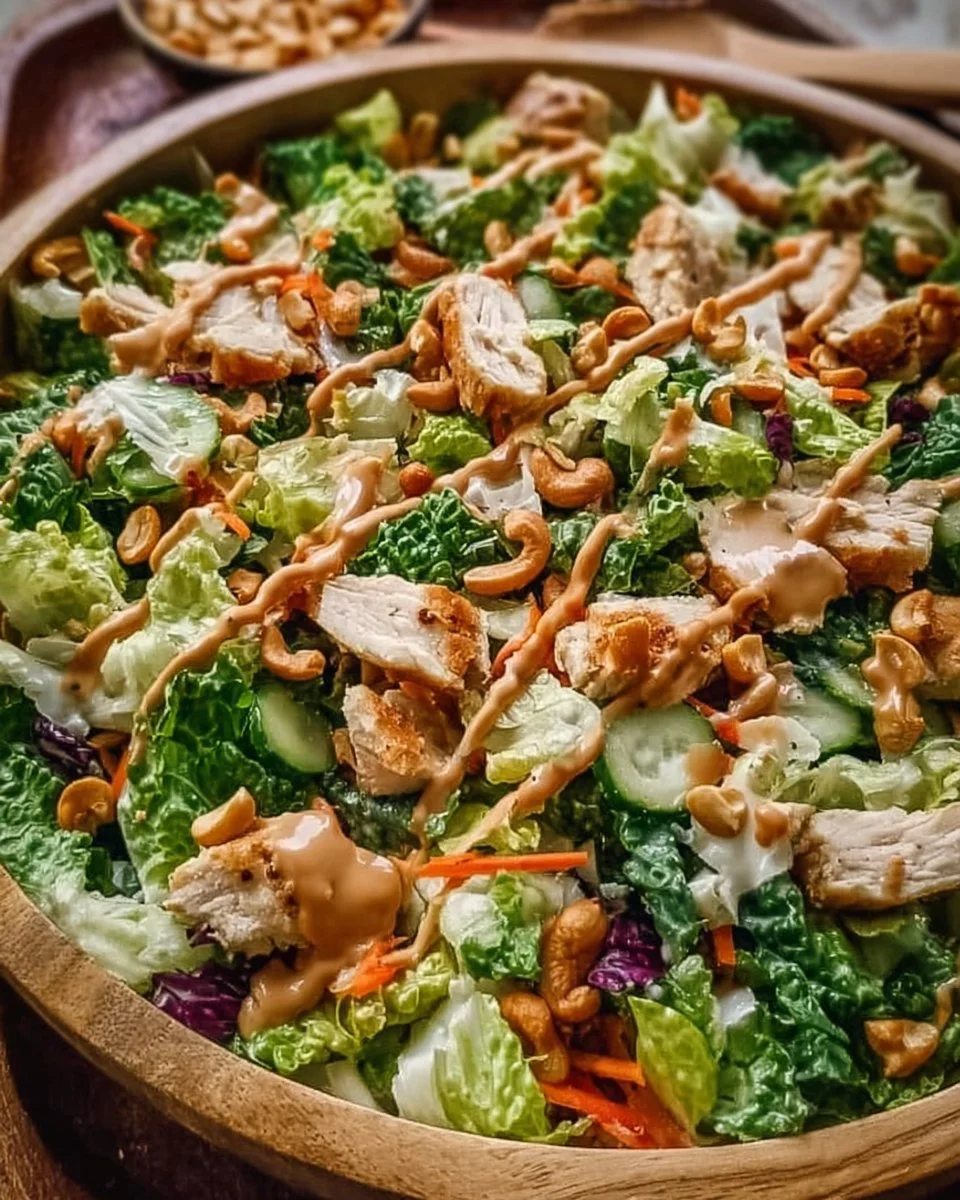 Chicken Cashew Crunch Salad