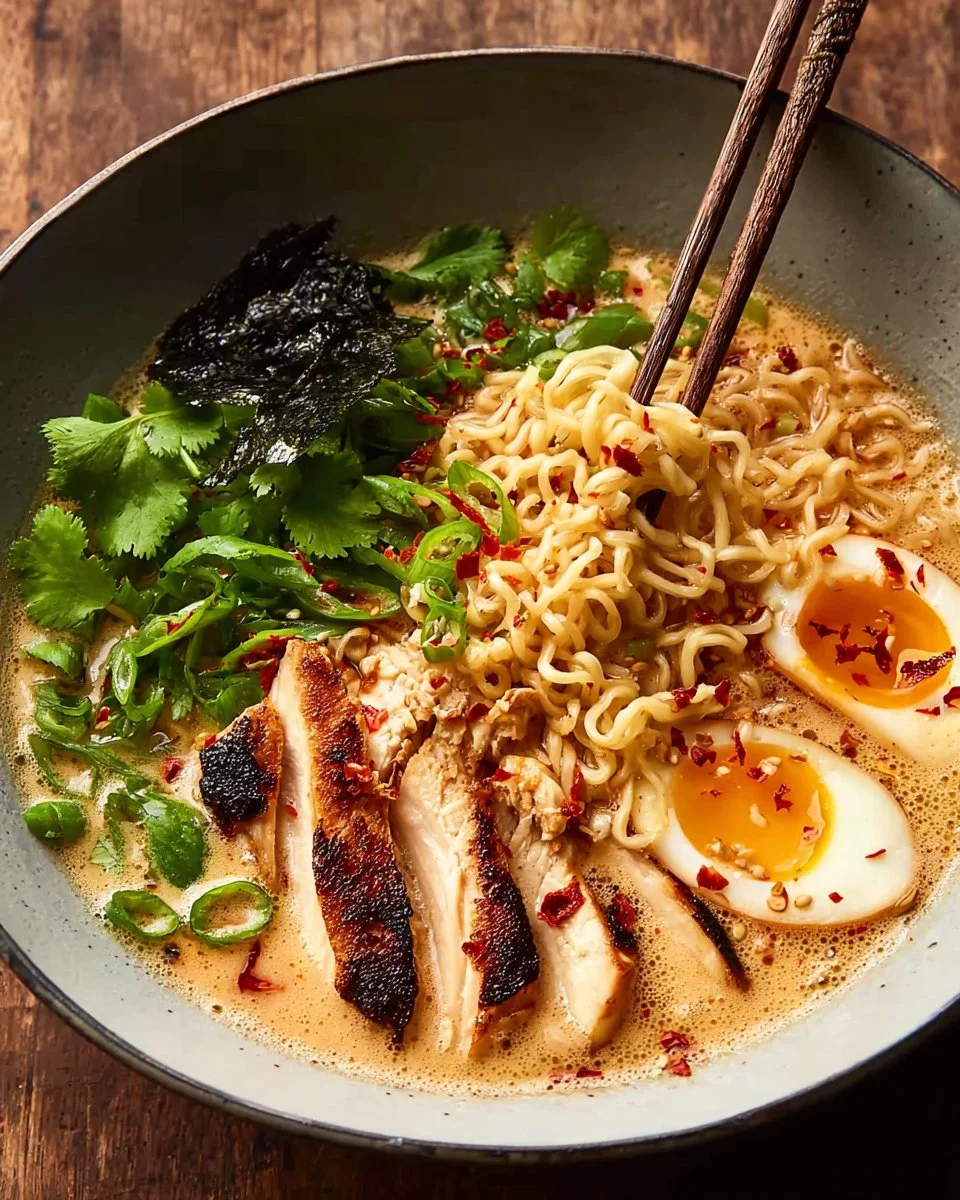 Creamy Marry Me Chicken Ramen - loudasrecipes