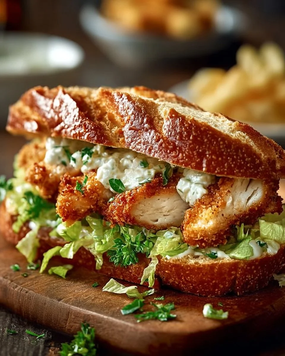 Crispy Chicken Caesar Sandwich: The Ultimate Recipe & Guide