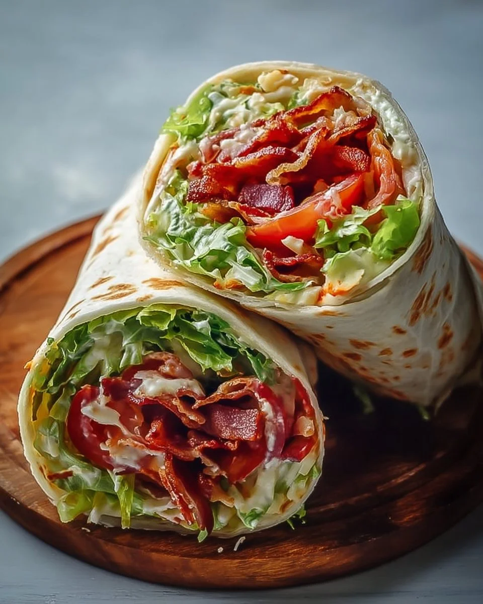 Easy Meal Prep BLT Wraps