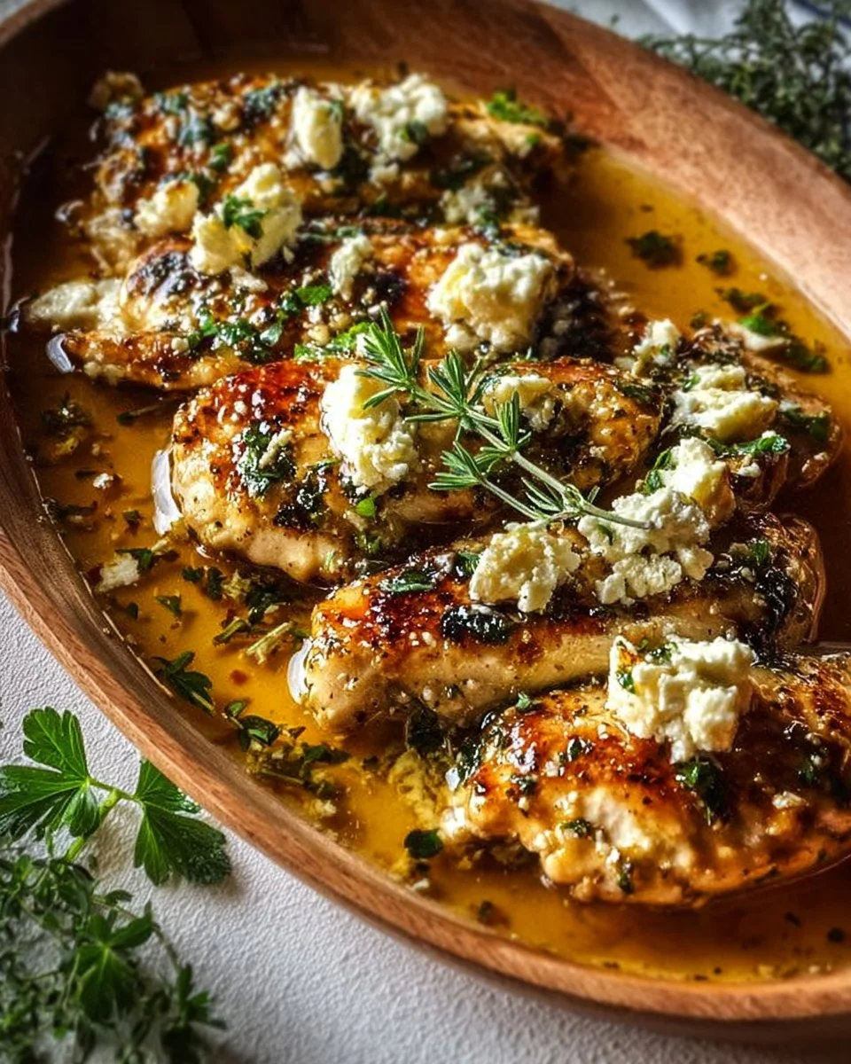 Irresistible Hot Honey Feta Chicken That's Pure Comfort