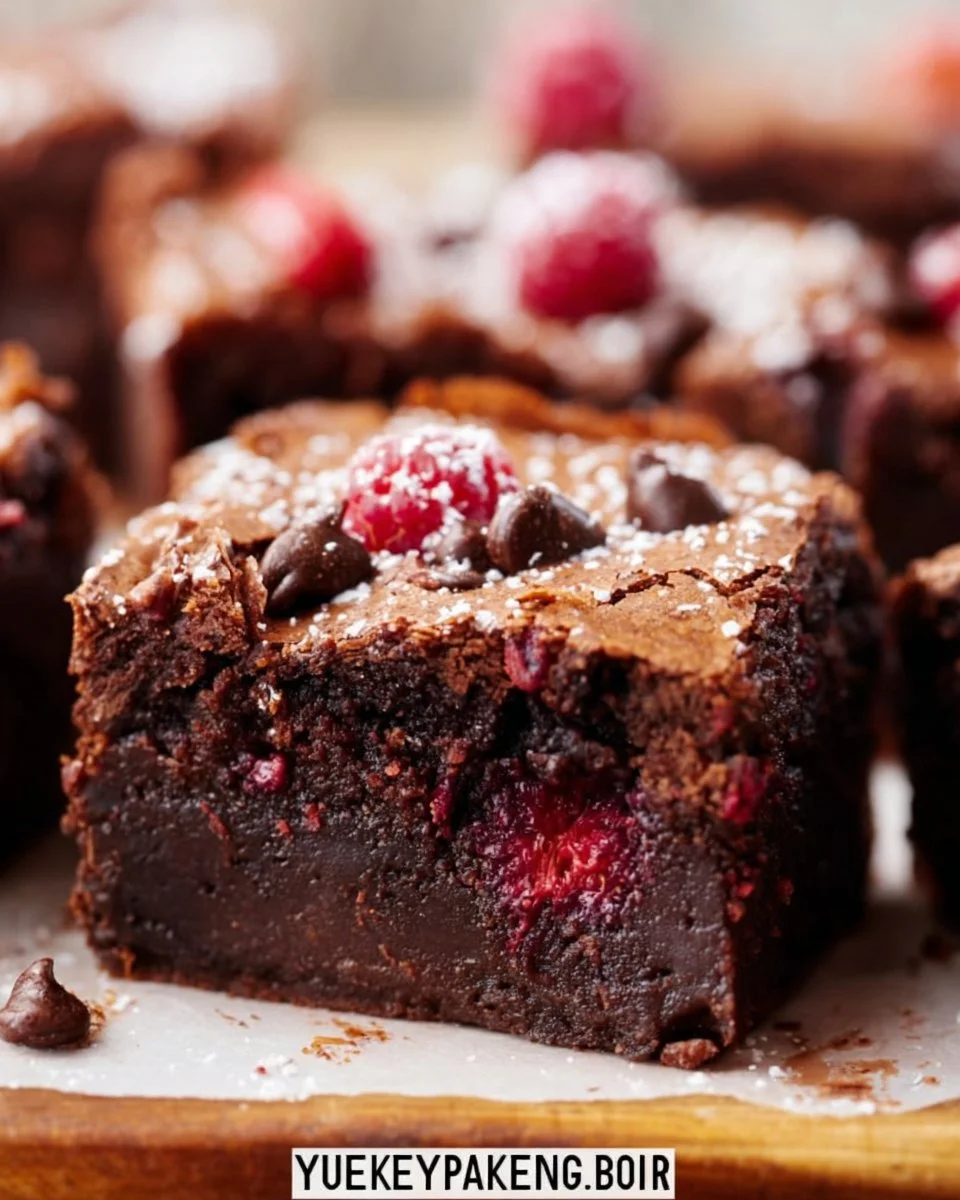 Raspberry Brownies