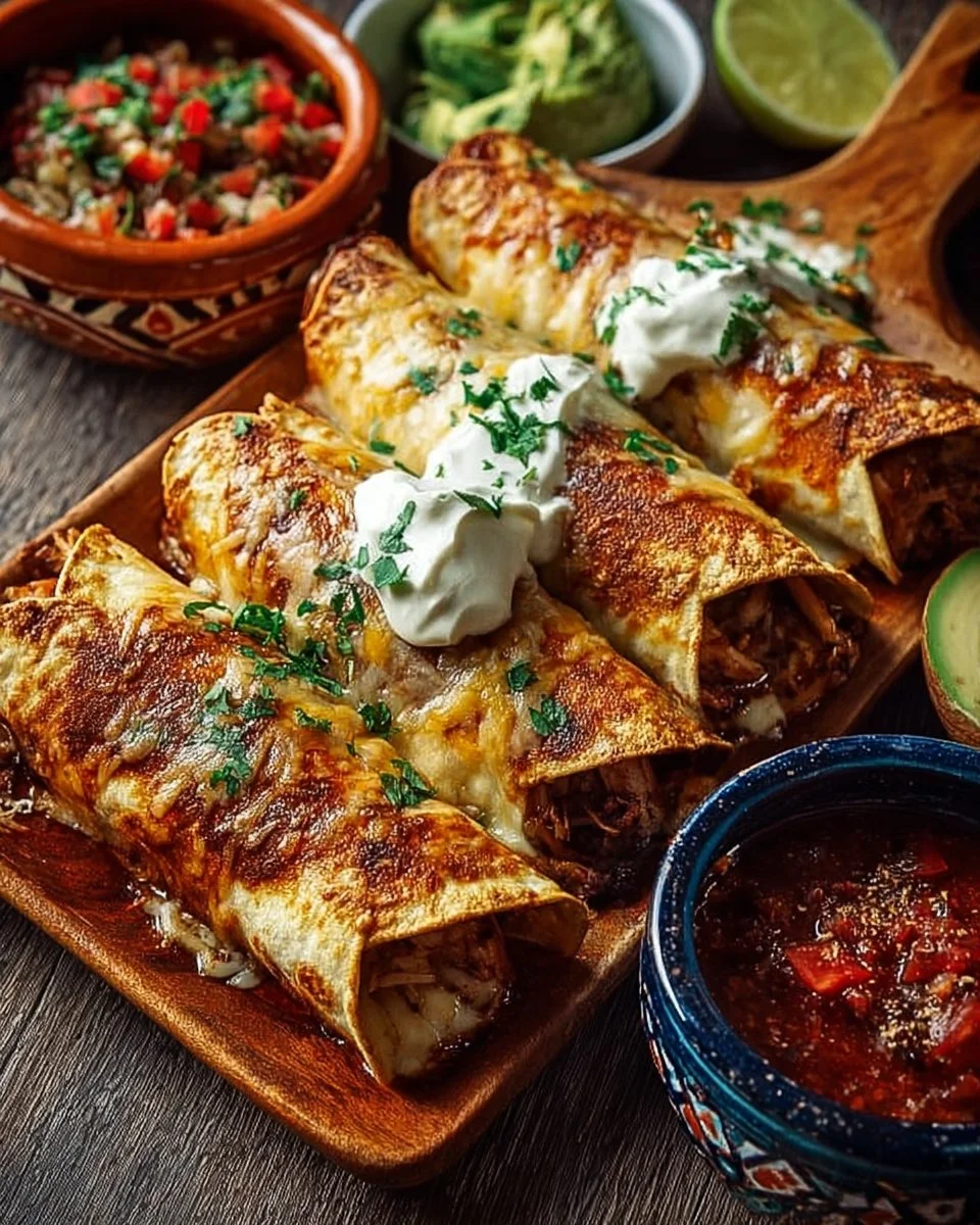 Spicy Hatch Chili Chicken Taquito Rolls