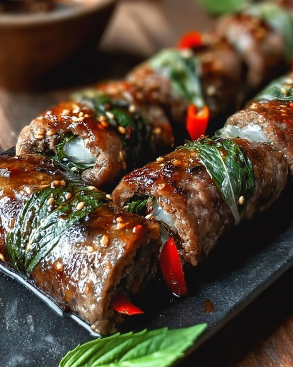 Thai Basil Beef Rolls That Will Spice Up Your Weeknight Dinner