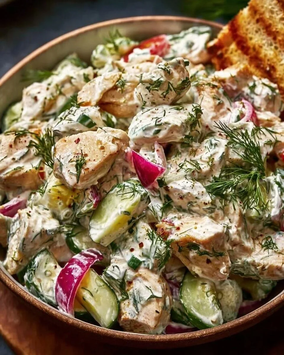 Tzatziki Chicken Salad