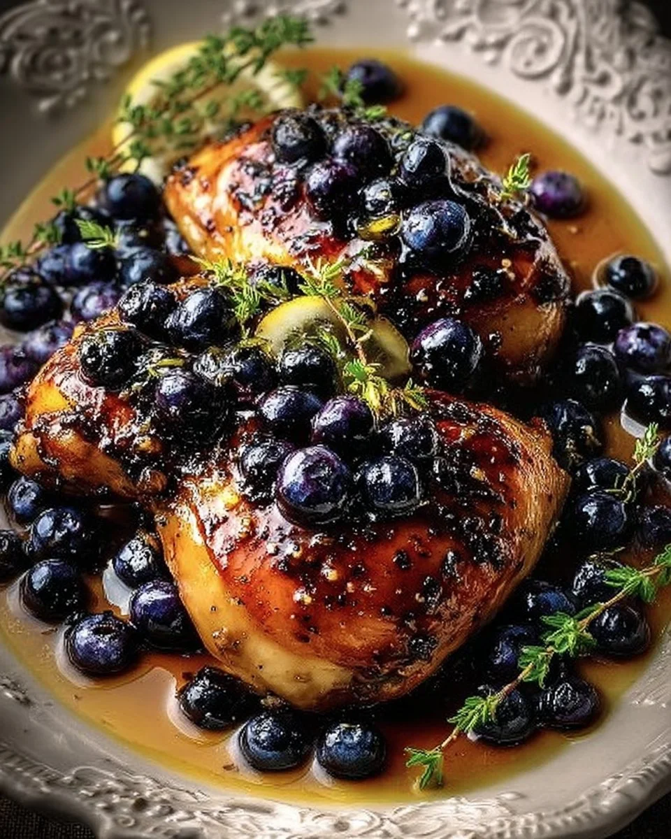 Best-Ever Blueberry Thyme Chicken