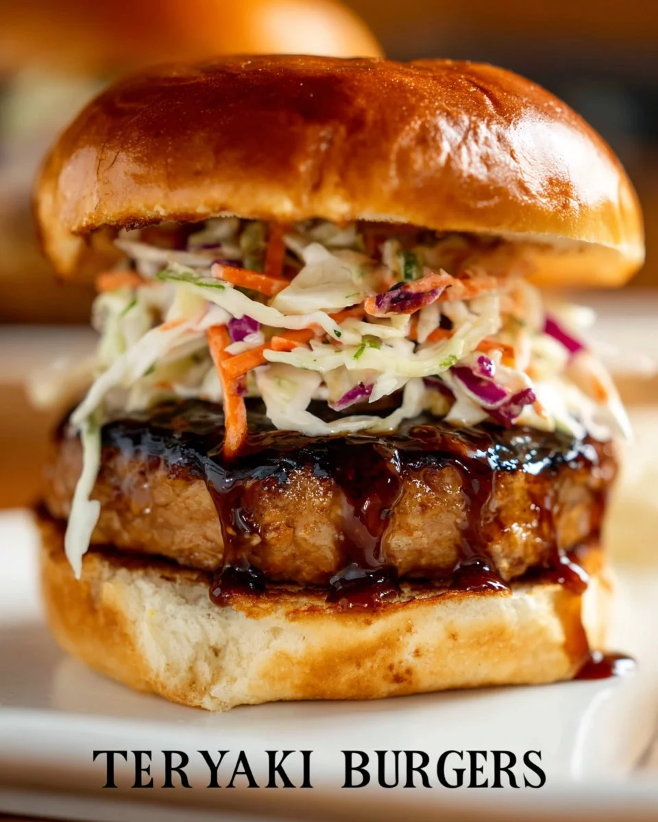 Chicken Teriyaki Burgers