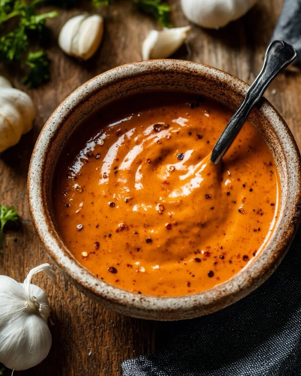 Chipotle Sauce with Garlic and Sour Cream