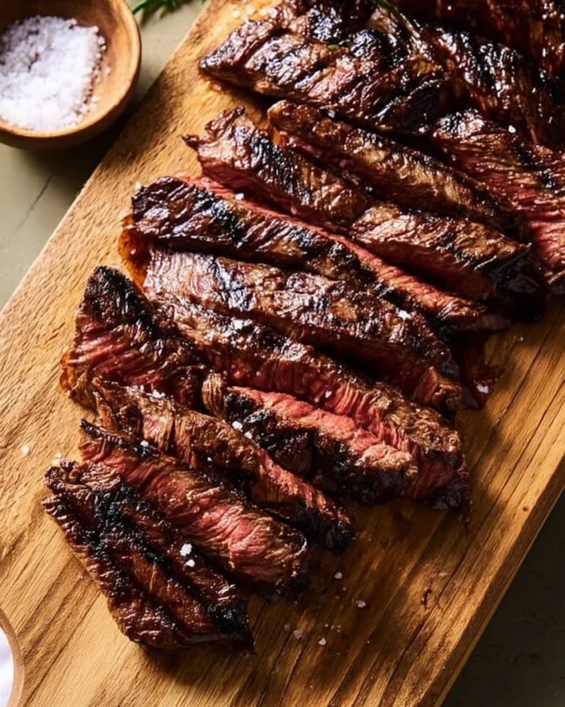 Delicious citrus skirt steak marinated and grilled to perfection