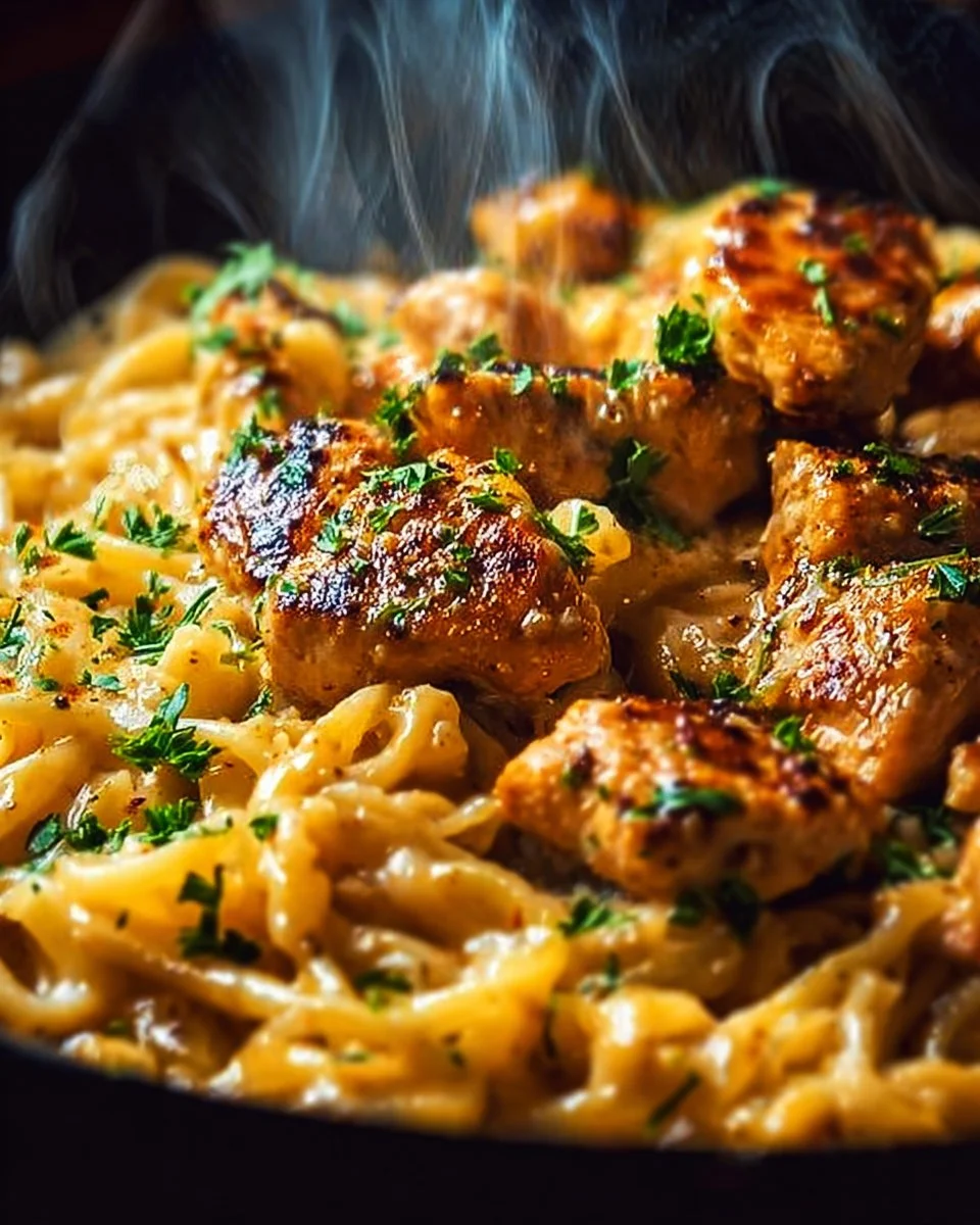 Comforting One-Pot Cajun Chicken Alfredo Orzo in Just 30 Minutes