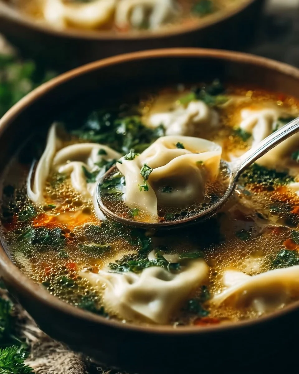 Comforting Thai Potsticker Soup for Cozy Nights In