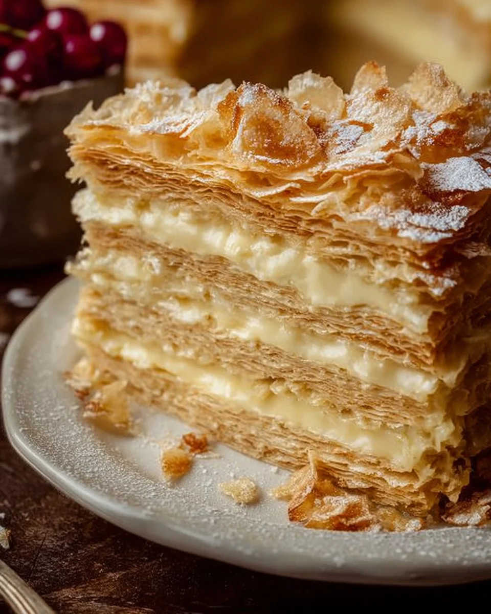 Russian Napoleon Cake