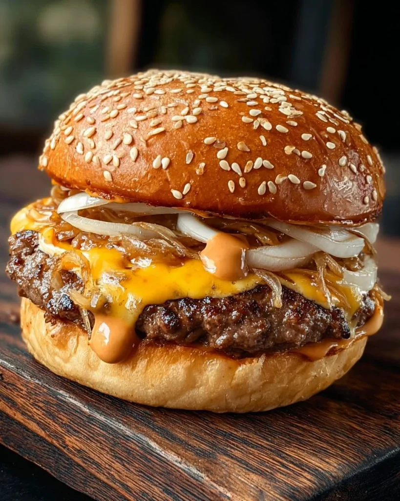 Delicious homemade Smash Burger Sauce for enhancing your burgers