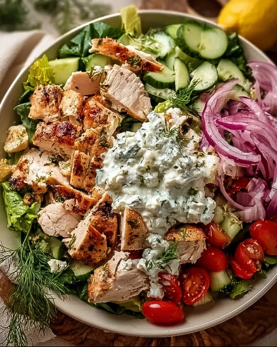 Tzatziki Chicken Salad