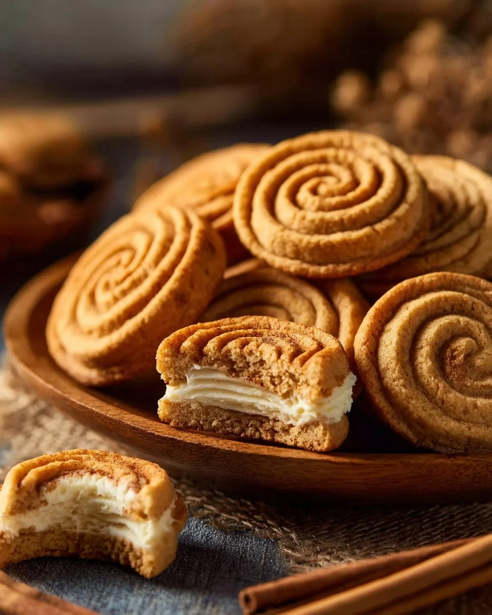 Churro Cheesecake Cookies