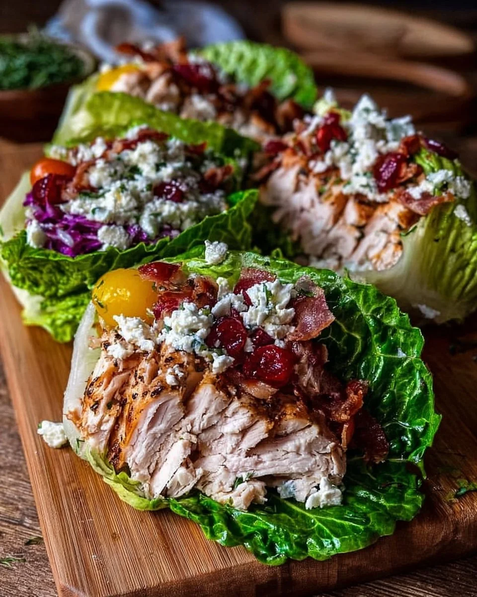 Fresh Keto Turkey Club Lettuce Wraps
