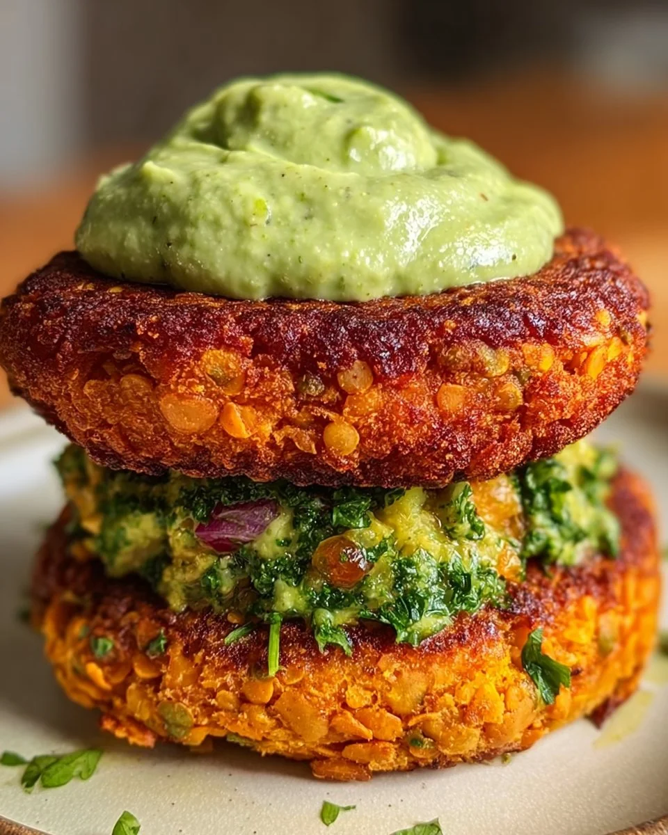 Gluten-Free Sweet Potato and Red Lentil Patties