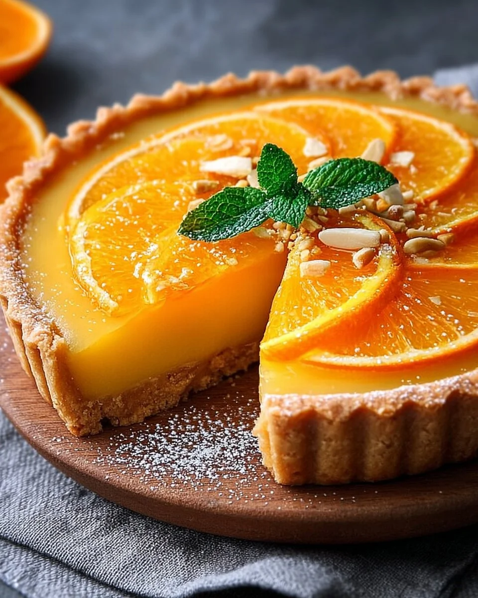 Irresistible Orange Tart