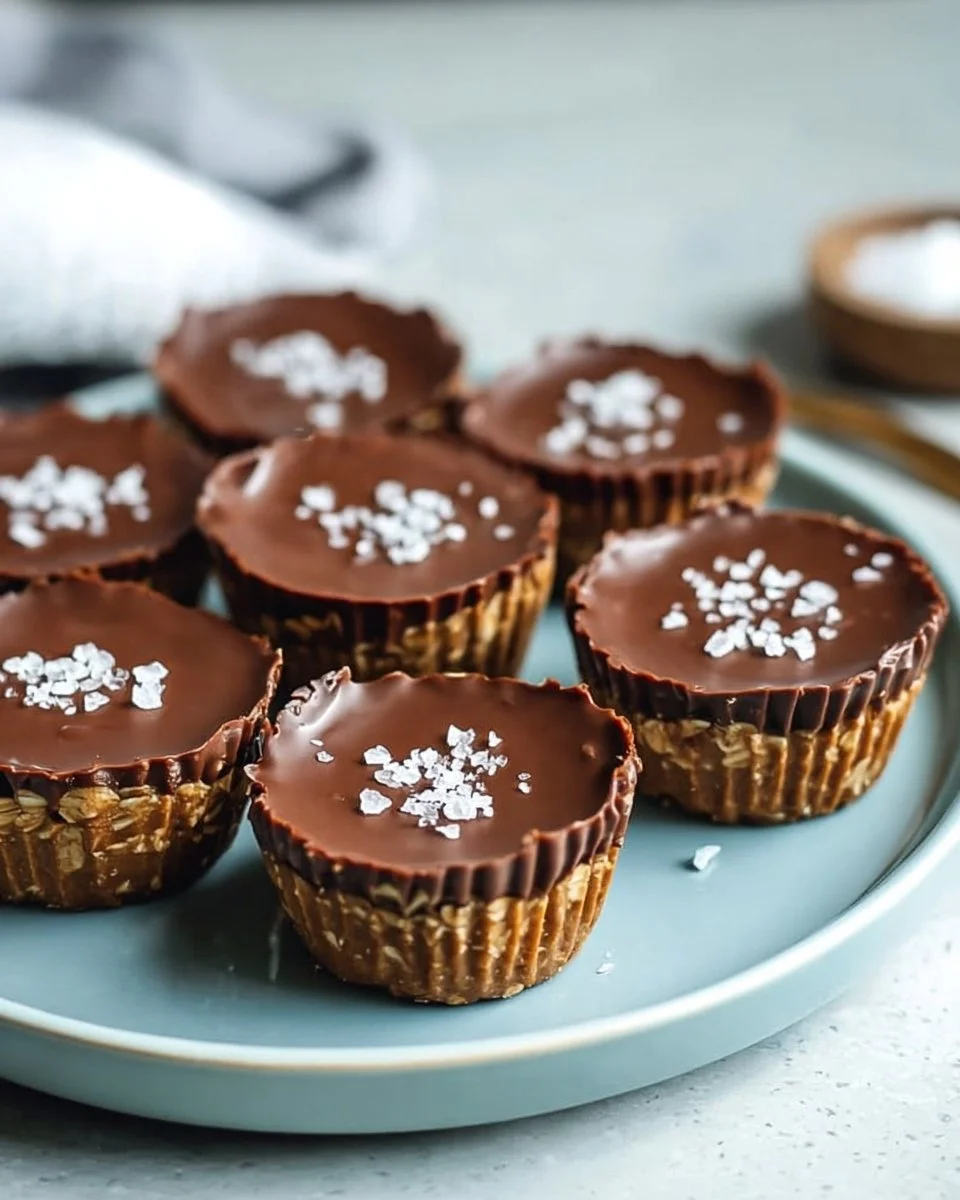 No-Bake Peanut Butter Oat Cups
