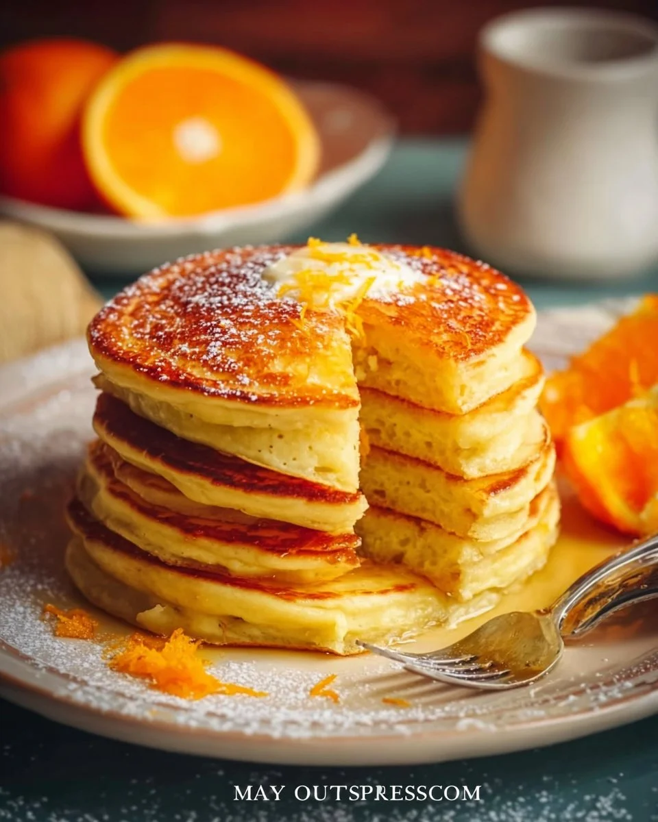 Orange Ricotta Pancakes