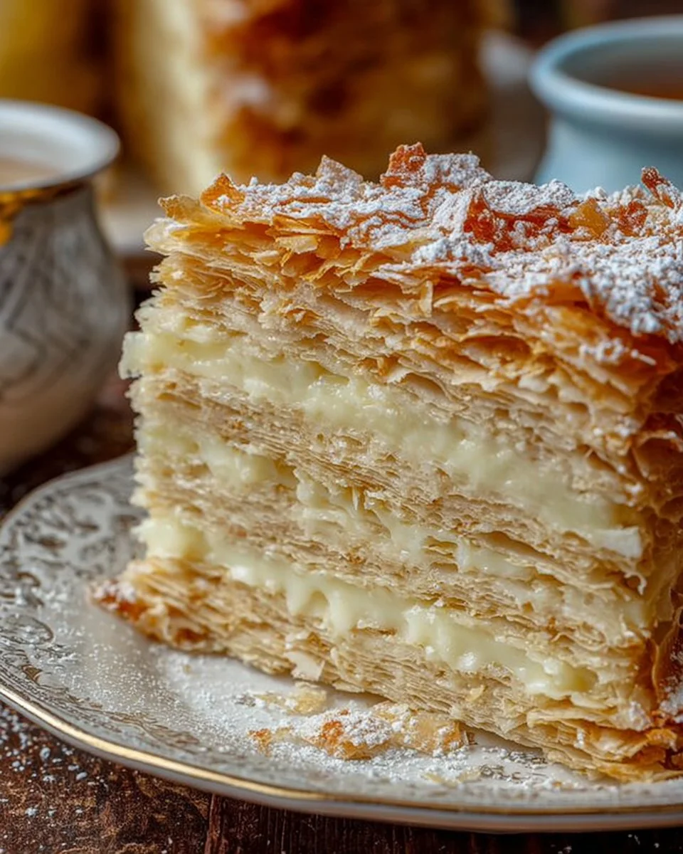 Russian Napoleon Cake