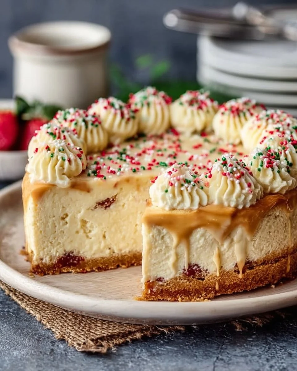 Sugar Cookie Cheesecake